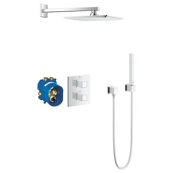 GROHE Душевая система GROHTHERM CUBE (34506000) фото 1 Aquada.com.ua GROHE Душевая система GROHTHERM CUBE (34506000) фото 1 Aquada.com.ua