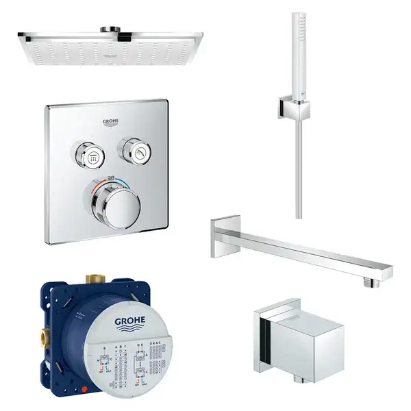 GROHE Grohtherm SmartControl Неперевершена душова система із Rainshower Allure 230 (34506SC0)