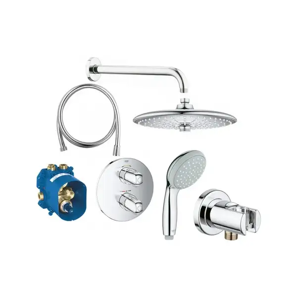Душевая система скрытого монтажа Grohe (цвет - хром) (3461400A) фото 2 Aquada.com.ua Душевая система скрытого монтажа Grohe (цвет - хром) (3461400A) фото 2 Aquada.com.ua