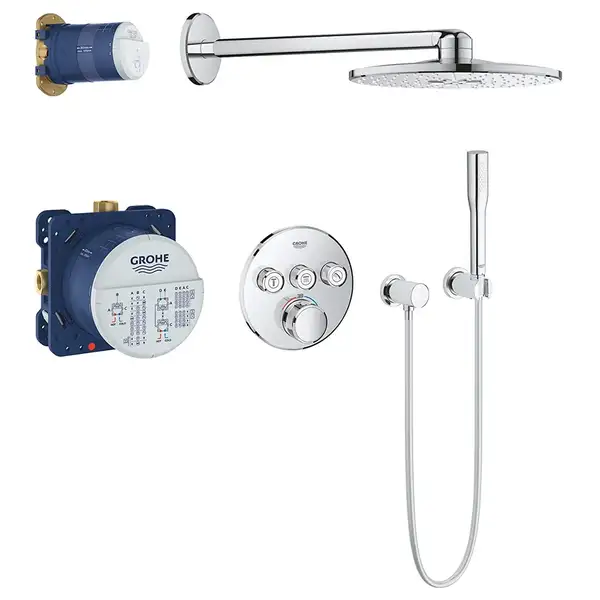 GROHE Душевая система GROHTHERM SMARTCONTROL (34705000) фото 1 Aquada.com.ua GROHE Душевая система GROHTHERM SMARTCONTROL (34705000) фото 1 Aquada.com.ua