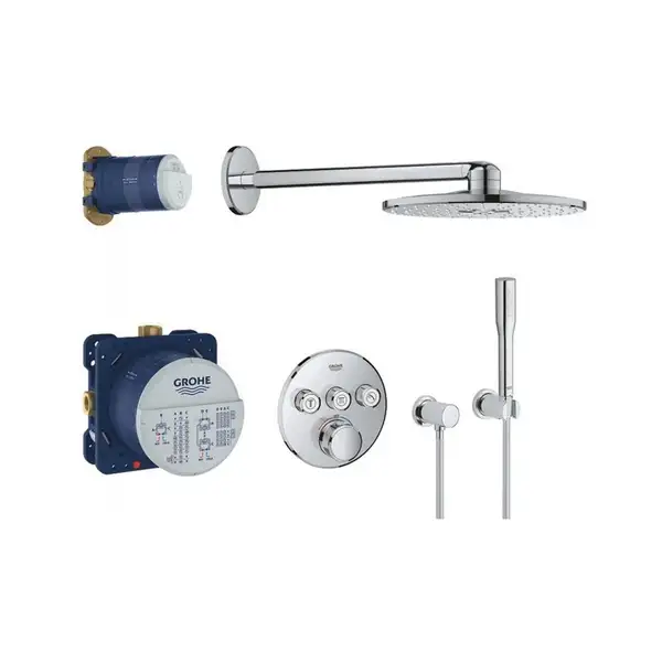 Душевая система Grohe Grohtherm SmartControl, хром (34705000) Душевая система Grohe Grohtherm SmartControl, хром (34705000)