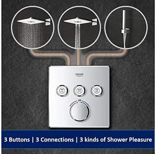 GROHE Душевая система GROHTHERM SMARTCONTROL (34706000) фото 3 Aquada.com.ua