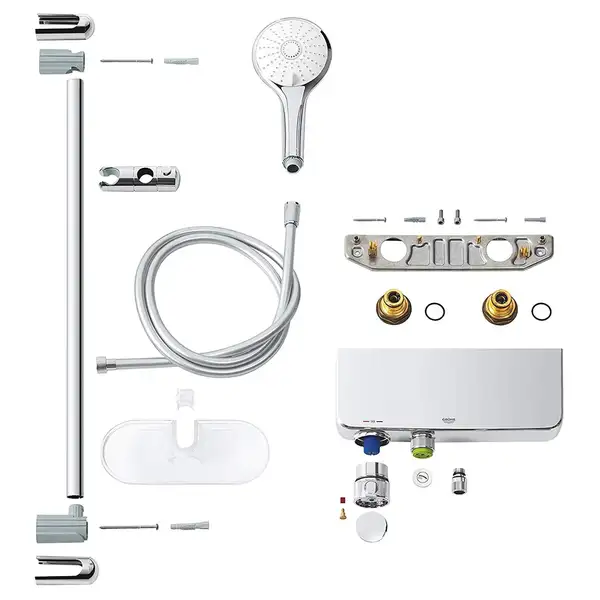 GROHE Термостат с душевым набором Grohtherm SmartControl (34720000) фото 6 Aquada.com.ua
