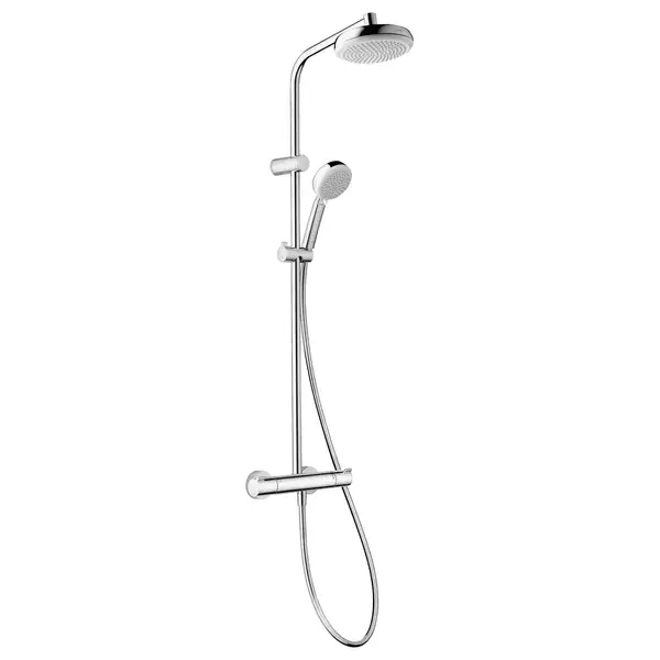 HANSGROHE Душевая система, c термостатом EcoSmart Showerpipe MyClub 180 (26738400) фото 1 Aquada.com.ua