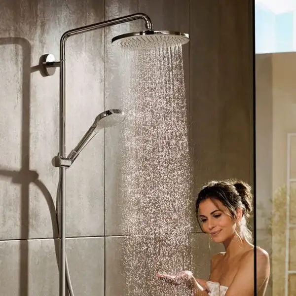 Душова система Hansgrohe Croma Select Showerpipe S 280 RainAir 1jet Reno, хром (26793000) Душова система Hansgrohe Croma Select Showerpipe S 280 RainAir 1jet Reno, хром (26793000)