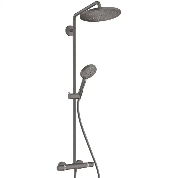 Hansgrohe Croma Select S 280 Душевая система, черный хром (26890340) Hansgrohe Croma Select S 280 Душевая система, черный хром (26890340)