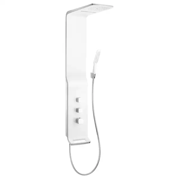 Душевая панель внешнего монтажа Hansgrohe Raindance Lift 180 2jet (цвет - белый/хром) (27008400) фото 1 Aquada.com.ua