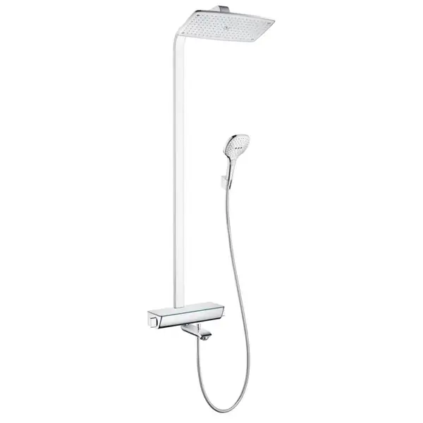 Душова система Hansgrohe Raindance E 360 Showerpipe з термостатом для ванни, хром (27113000) Душова система Hansgrohe Raindance E 360 Showerpipe з термостатом для ванни, хром (27113000)