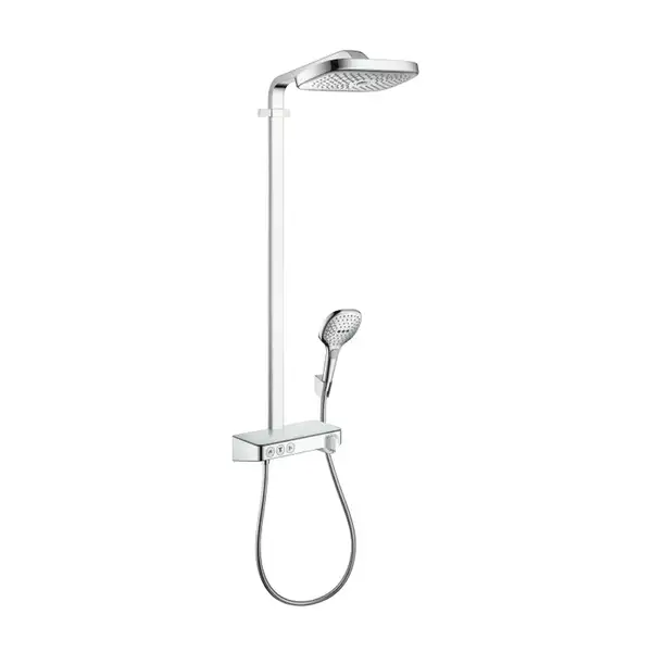 HANSGROHE Душевая система с термостатом ShowerTablet Raindance Select E Air 3jet 300 Showerpipe (27127000) фото 1 Aquada.com.ua HANSGROHE Душевая система с термостатом ShowerTablet Raindance Select E Air 3jet 300 Showerpipe (27127000) фото 1 Aquada.com.ua