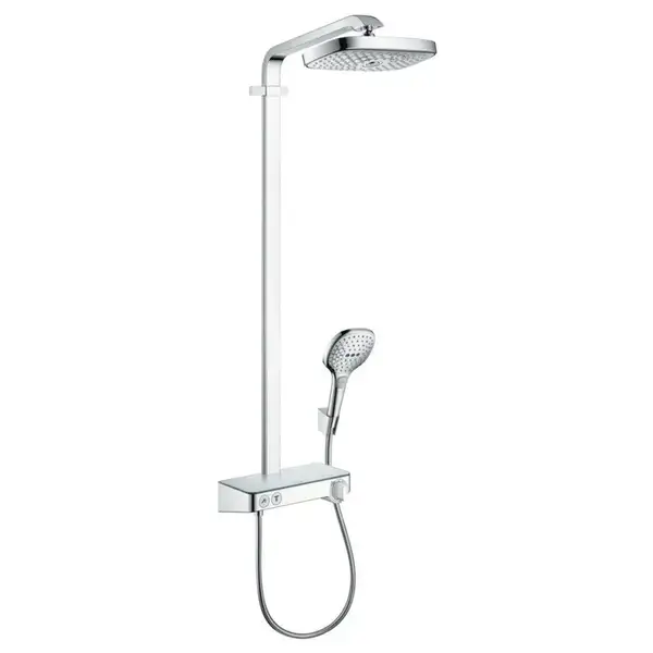 Душова система Hansgrohe Raindance Select E 300 3Jet з термостатом, хром (27127000) Душова система Hansgrohe Raindance Select E 300 3Jet з термостатом, хром (27127000)