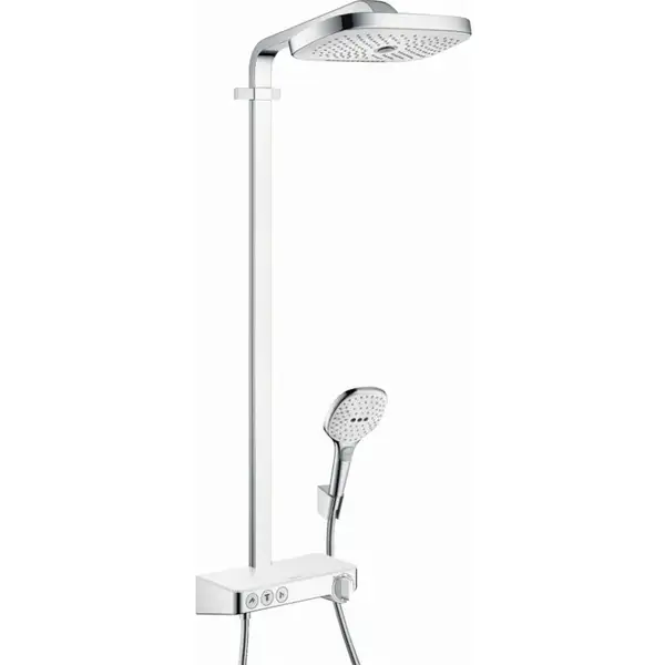 Hansgrohe Raindance Select E Душевая система, белый/хром (27127400)