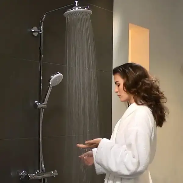 Hansgrohe Crometta 160 Душевая система с термостатом, хром (27264400)