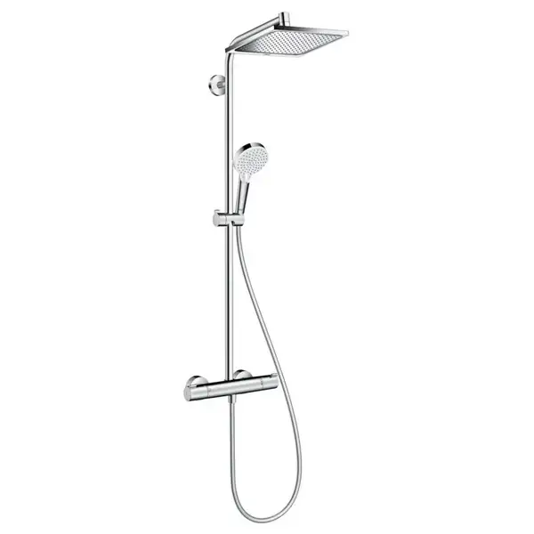 Hansgrohe Crometta E240 Душевая система с термостатом, хром (27271000)