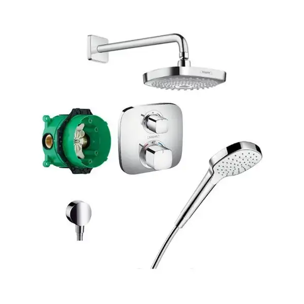 Hansgrohe Croma Select E / Ecostat E Душевая система, хром (27294000)