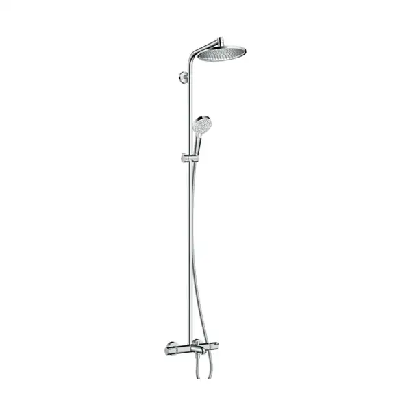 HANSGROHE Hansgrohe Душевая система для ванны Crometta S 240 Showerpipe (27320000) фото 1 Aquada.com.ua HANSGROHE Hansgrohe Душевая система для ванны Crometta S 240 Showerpipe (27320000) фото 1 Aquada.com.ua