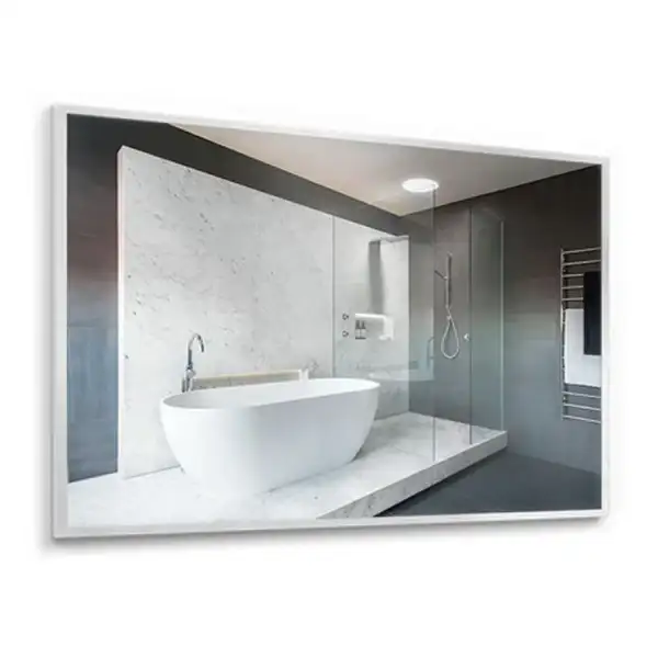 Зеркало Devit Art 100 х 60 см, белый матовый (6038140W) фото 1 Aquada.com.ua