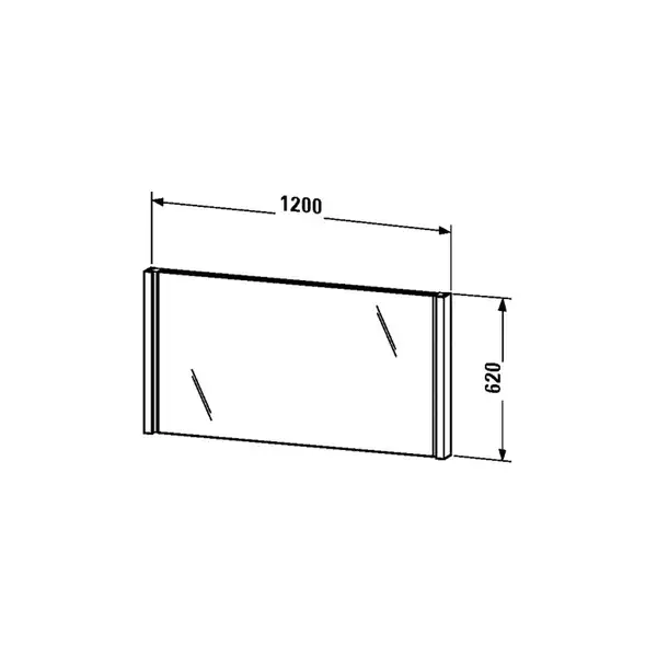 Зеркало с подсветкой Duravit 2nd Floor 1200 х 620 мм (2F964808585) фото 2 Aquada.com.ua Зеркало с подсветкой Duravit 2nd Floor 1200 х 620 мм (2F964808585) фото 2 Aquada.com.ua
