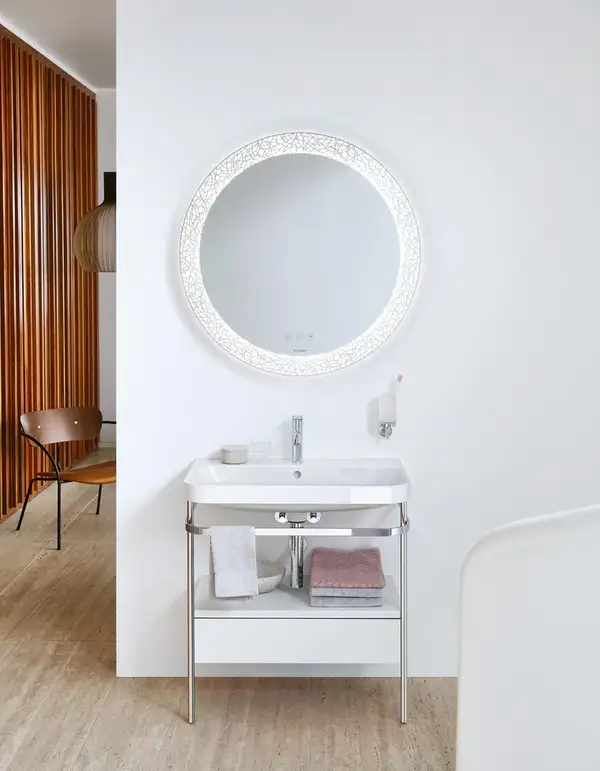 Зеркало с LED подсветкой версия «icon» Duravit Happy D.2 Plus Ø 70 см (HP7485G0000) фото 5 Aquada.com.ua Зеркало с LED подсветкой версия «icon» Duravit Happy D.2 Plus Ø 70 см (HP7485G0000) фото 5 Aquada.com.ua