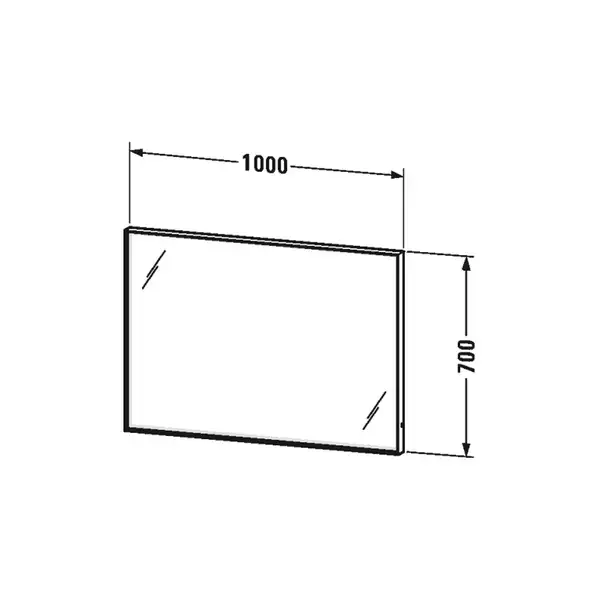 Зеркало с подсветкой Duravit L-Cube 1000х67 мм (LC7382) фото 2 Aquada.com.ua Зеркало с подсветкой Duravit L-Cube 1000х67 мм (LC7382) фото 2 Aquada.com.ua