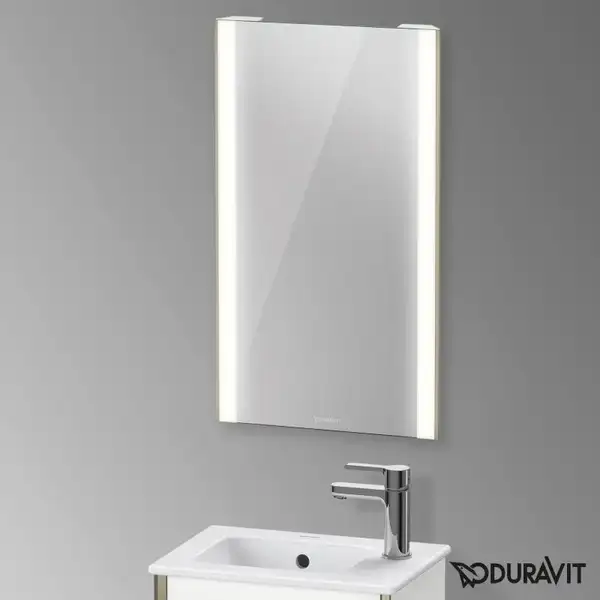 Зеркало с LED подсветкой Duravit XViu 45 х 4 х h80 см, версия "sensor" (XV70300B1B1) фото 2 Aquada.com.ua Зеркало с LED подсветкой Duravit XViu 45 х 4 х h80 см, версия "sensor" (XV70300B1B1) фото 2 Aquada.com.ua