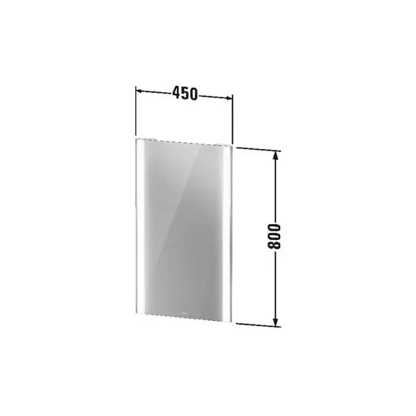Зеркало с LED подсветкой Duravit XViu 45 х 4 х h80 см, версия "sensor" (XV70300B2B2) фото 4 Aquada.com.ua Зеркало с LED подсветкой Duravit XViu 45 х 4 х h80 см, версия "sensor" (XV70300B2B2) фото 4 Aquada.com.ua