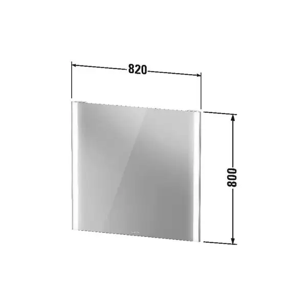 Зеркало с LED подсветкой Duravit XViu 82 х 4 х h80 см, версия "sensor" (XV70320B2B2) фото 6 Aquada.com.ua Зеркало с LED подсветкой Duravit XViu 82 х 4 х h80 см, версия "sensor" (XV70320B2B2) фото 6 Aquada.com.ua
