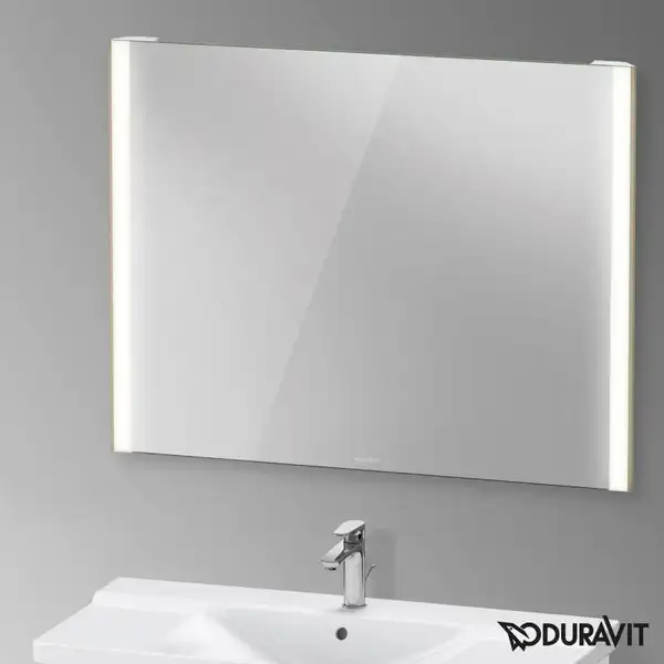 Зеркало с LED подсветкой Duravit XViu 102 х 4 х h80 см, версия "sensor" (XV70330B1B1) фото 3 Aquada.com.ua Зеркало с LED подсветкой Duravit XViu 102 х 4 х h80 см, версия "sensor" (XV70330B1B1) фото 3 Aquada.com.ua