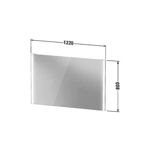Зеркало с LED подсветкой Duravit XViu 122 х 4 х h80 см, версия "sensor" (XV70340B2B2) фото 4 Aquada.com.ua Зеркало с LED подсветкой Duravit XViu 122 х 4 х h80 см, версия "sensor" (XV70340B2B2) фото 4 Aquada.com.ua