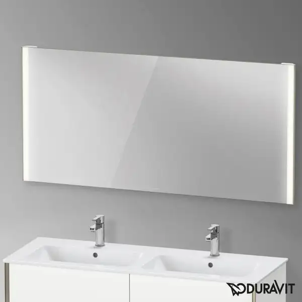 Зеркало с LED подсветкой Duravit XViu 162 х 4 х h80 см, версия "sensor" (XV70370B1B1) фото 2 Aquada.com.ua Зеркало с LED подсветкой Duravit XViu 162 х 4 х h80 см, версия "sensor" (XV70370B1B1) фото 2 Aquada.com.ua