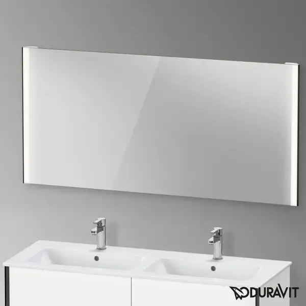 Зеркало с LED подсветкой Duravit XViu 162 х 4 х h80 см, версия "sensor" (XV70370B2B2) фото 2 Aquada.com.ua Зеркало с LED подсветкой Duravit XViu 162 х 4 х h80 см, версия "sensor" (XV70370B2B2) фото 2 Aquada.com.ua