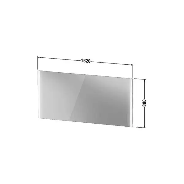 Зеркало с LED подсветкой Duravit XViu 162 х 4 х h80 см, версия "sensor" (XV70370B2B2) фото 4 Aquada.com.ua Зеркало с LED подсветкой Duravit XViu 162 х 4 х h80 см, версия "sensor" (XV70370B2B2) фото 4 Aquada.com.ua