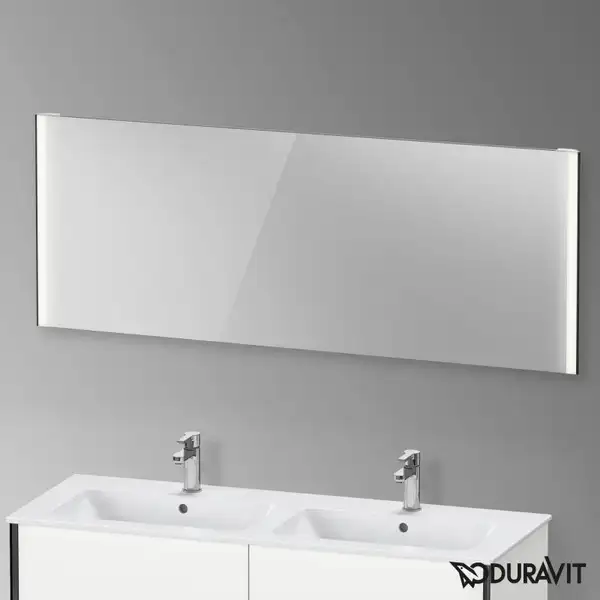 Зеркало с LED подсветкой Duravit XViu 202 х 4 х h80 см, версия "sensor" (XV70390B2B2) фото 2 Aquada.com.ua Зеркало с LED подсветкой Duravit XViu 202 х 4 х h80 см, версия "sensor" (XV70390B2B2) фото 2 Aquada.com.ua