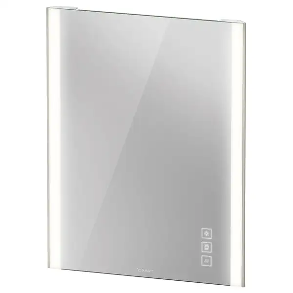 Зеркало с LED подсветкой Duravit XViu 62 х 4 х h80 см, версия "icon" (XV70410B1B1) фото 1 Aquada.com.ua Зеркало с LED подсветкой Duravit XViu 62 х 4 х h80 см, версия "icon" (XV70410B1B1) фото 1 Aquada.com.ua