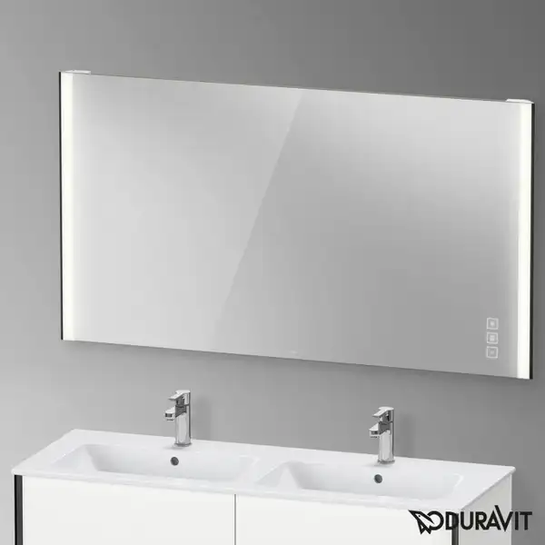 Зеркало с LED подсветкой Duravit XViu 142 х 4 х h80 см, версия "icon" (XV70460B2B2) фото 3 Aquada.com.ua