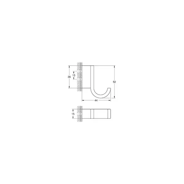 Гачок для халата Grohe Selection (41039000)