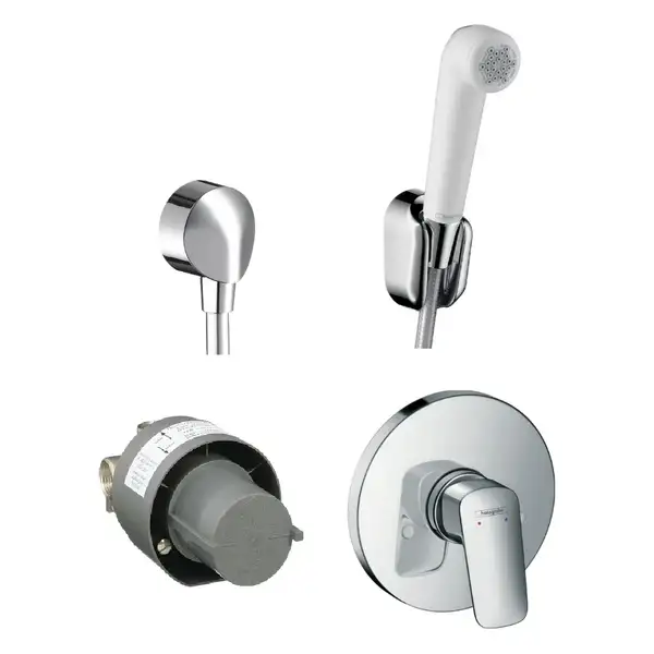 HANSGROHE  Набор скрытого монтажа с гигиенической лейкой Logis  (1112019) фото 1 Aquada.com.ua