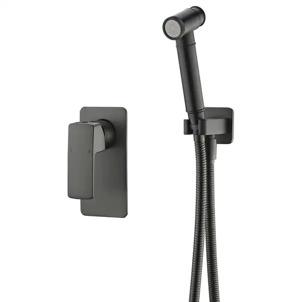 Гигиенический душ Imprese Grafiky (цвет - black nickel), в комплекте со скрытой частью (ZMK041807120) фото 1 Aquada.com.ua Гигиенический душ Imprese Grafiky (цвет - black nickel), в комплекте со скрытой частью (ZMK041807120) фото 1 Aquada.com.ua