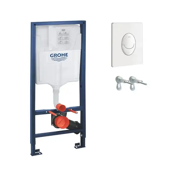 Grohe Rapid SL Інсталяція для унітазу 3в1, біла (38722001) Grohe Rapid SL Інсталяція для унітазу 3в1, біла (38722001)