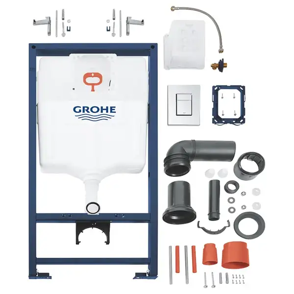 Grohe Rapid SL Система инсталляции 3 в 1, хром (38772001) Grohe Rapid SL Система инсталляции 3 в 1, хром (38772001)