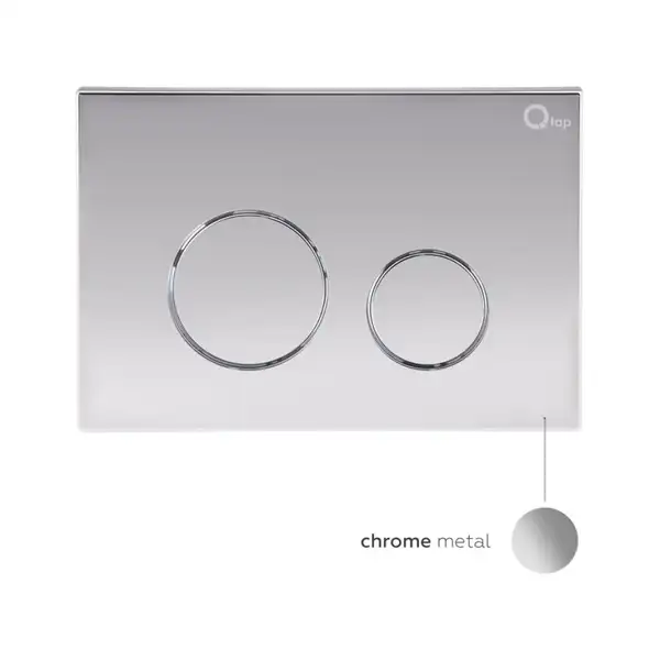 Інсталяція для унітаза Qtap Nest M425-M11CRM з панеллю змиву Chrome (QTNESTM425M11CRM) фото 3 Aquada.com.ua