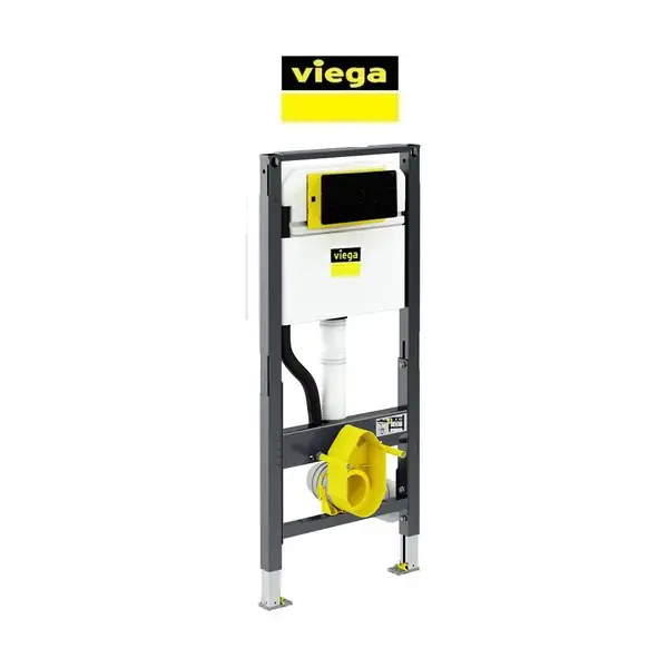 Инсталляция для унитаза Viega Prevista Dry с кнопкой Style 23 черный цвет (771997 + 773175) фото 1 Aquada.com.ua Инсталляция для унитаза Viega Prevista Dry с кнопкой Style 23 черный цвет (771997 + 773175) фото 1 Aquada.com.ua