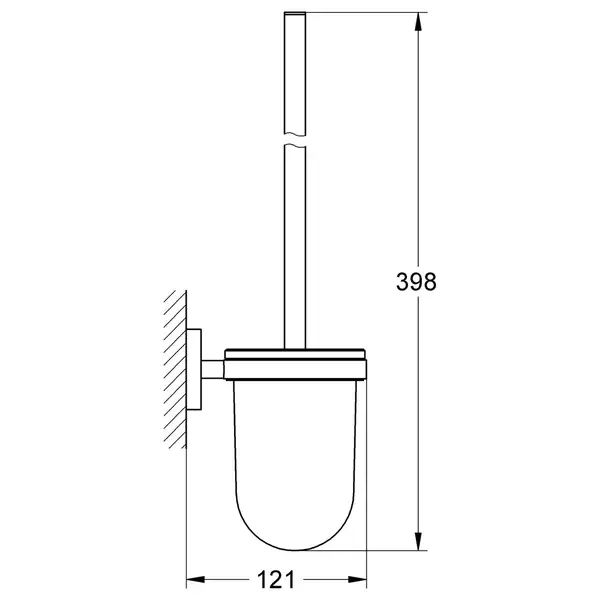 Йорж для унітазу Grohe Essentials New (40374001)