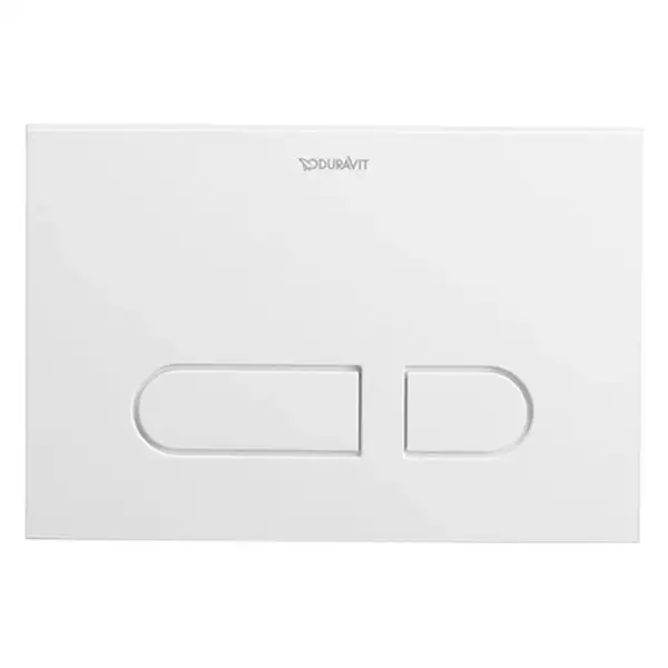 Клавиша смыва Duravit A1 (пластик белый) (WD5001011000) фото 1 Aquada.com.ua