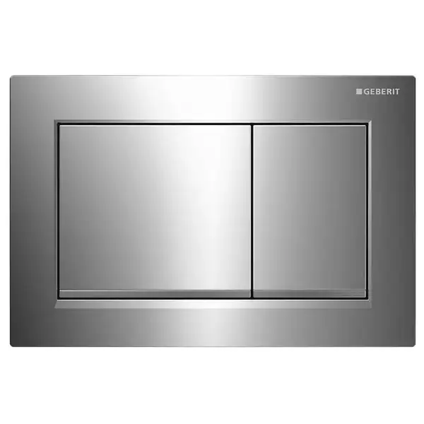 Смывная клавиша Geberit Omega 30 (пластик хром глянец/матовый хром/хром глянец) (115.080.KH.1) фото 1 Aquada.com.ua Смывная клавиша Geberit Omega 30 (пластик хром глянец/матовый хром/хром глянец) (115.080.KH.1) фото 1 Aquada.com.ua