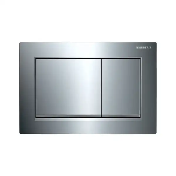 Geberit Omega 30 Клавіша змиву, хром/матовий хром (115.080.KH.1) Geberit Omega 30 Клавіша змиву, хром/матовий хром (115.080.KH.1)