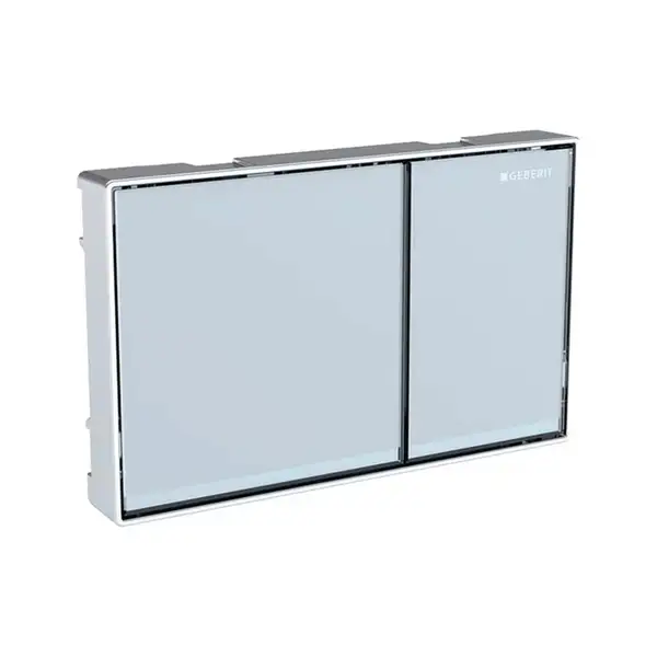 Смывная клавиша Geberit Omega 60, двойной смыв, заподлицо (хром глянцевый/полированный), с легкоочищаемой поверхностью (115.081.GH.1) фото 2 Aquada.com.ua Смывная клавиша Geberit Omega 60, двойной смыв, заподлицо (хром глянцевый/полированный), с легкоочищаемой поверхностью (115.081.GH.1) фото 2 Aquada.com.ua