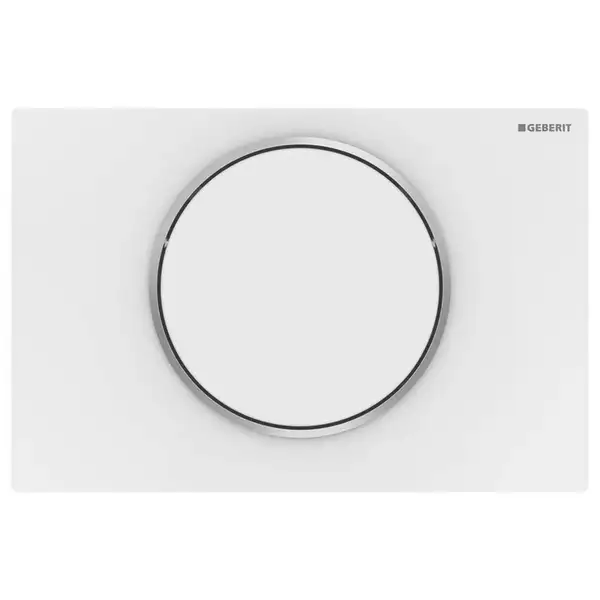 Клавиша смыва, смыв/стоп Geberit Sigma 10 (нержавеющая сталь белый матовый лак), легко чистящееся покрытие (115.758.JT.5) фото 1 Aquada.com.ua Клавиша смыва, смыв/стоп Geberit Sigma 10 (нержавеющая сталь белый матовый лак), легко чистящееся покрытие (115.758.JT.5) фото 1 Aquada.com.ua