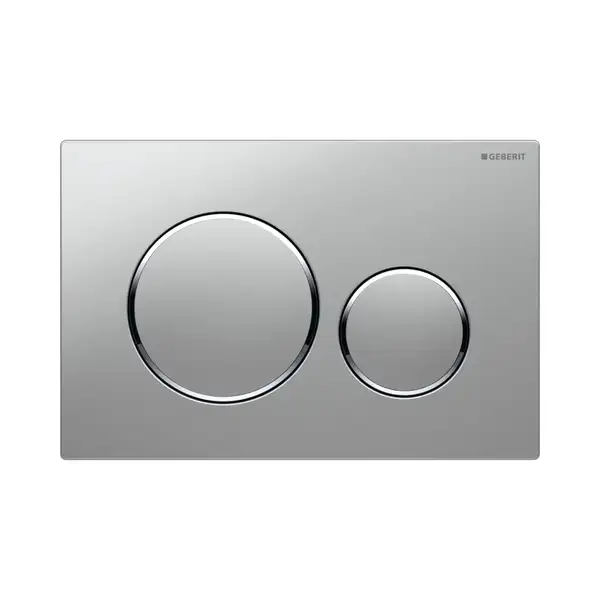 GEBERIT SIGMA 20 cмывная клавиша, двойной смыв, хром матовый/хром глянцевый/хром матовый (115.882.KN.1) фото 1 Aquada.com.ua GEBERIT SIGMA 20 cмывная клавиша, двойной смыв, хром матовый/хром глянцевый/хром матовый (115.882.KN.1) фото 1 Aquada.com.ua