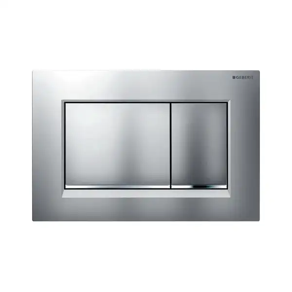 Geberit Sigma 30 Клавиша смыва, хром матовый/глянец (115.883.JQ.1)