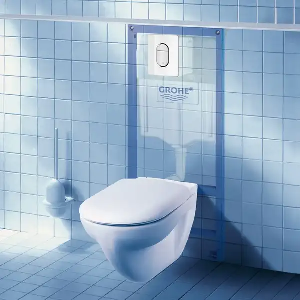 Кнопка смыва Grohe Arena Cosmopolitan S, хром матовый (37624P00) Кнопка смыва Grohe Arena Cosmopolitan S, хром матовый (37624P00)